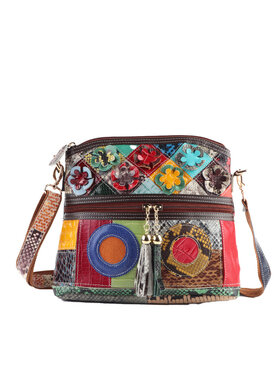 Giuliano Leather  Leder-Schultertasche | Multicolor | 552930