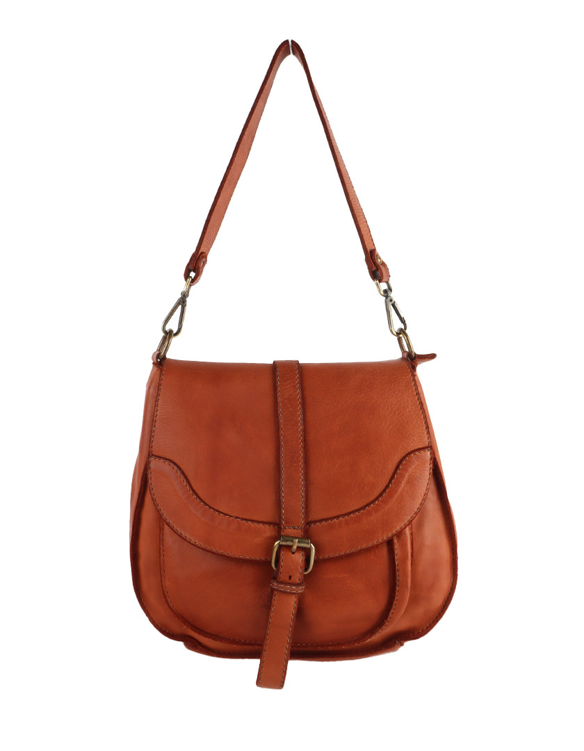 Giuliano Leather Gewassen Lederen Schoudertas | 552399, foto 2 van 6