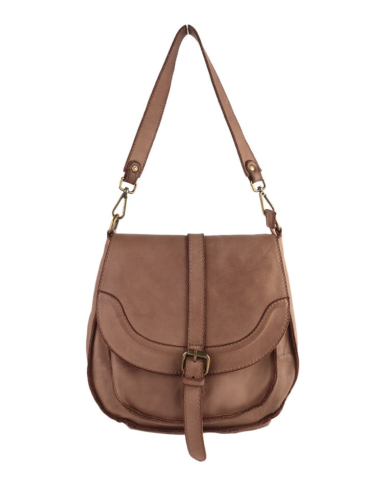 Giuliano Leather  Gewassen Lederen Schoudertas | 552399