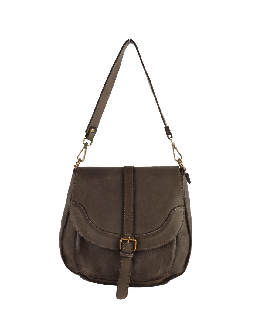 Giuliano Leather Gewassen Lederen Schoudertas | 552399, foto 5 van 6