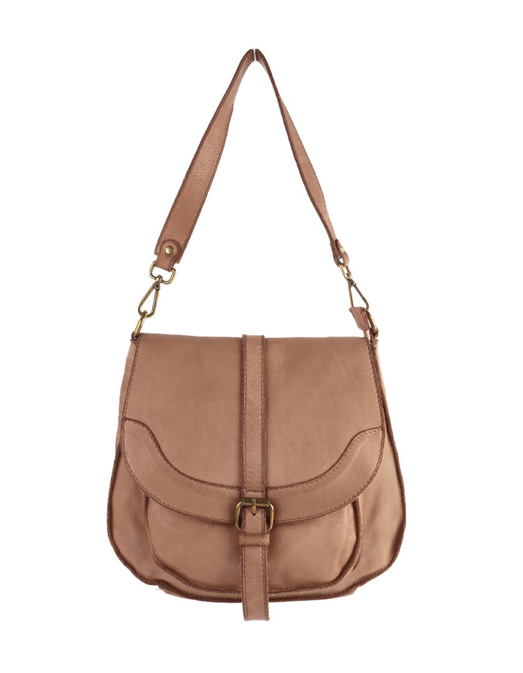 Giuliano Leather  Gewaschene Leder-Schultertasche | 552399