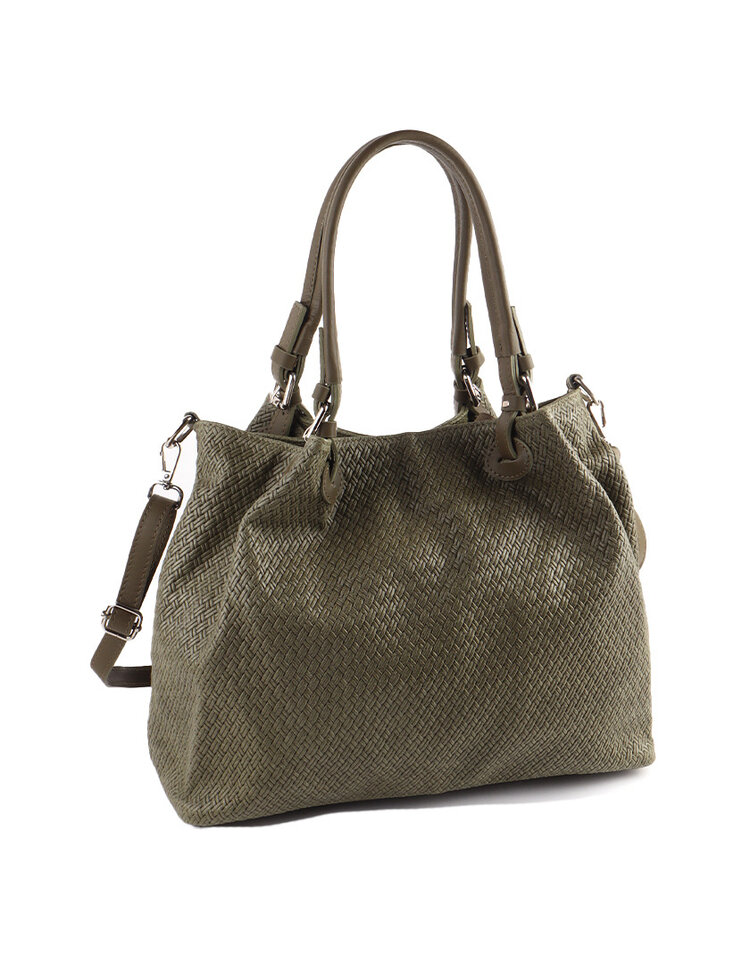 Leder-Handtasche | == | 552740