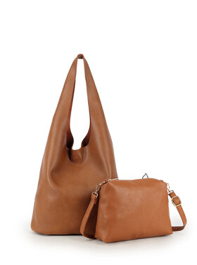 Giuliano Kunstleder-Schultertasche | 10127