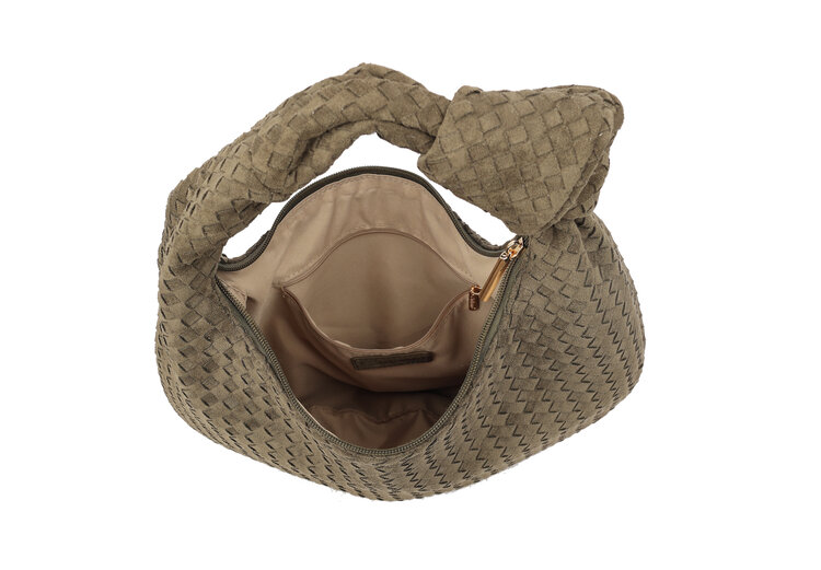 Giuliano Art suede handbag | 60002