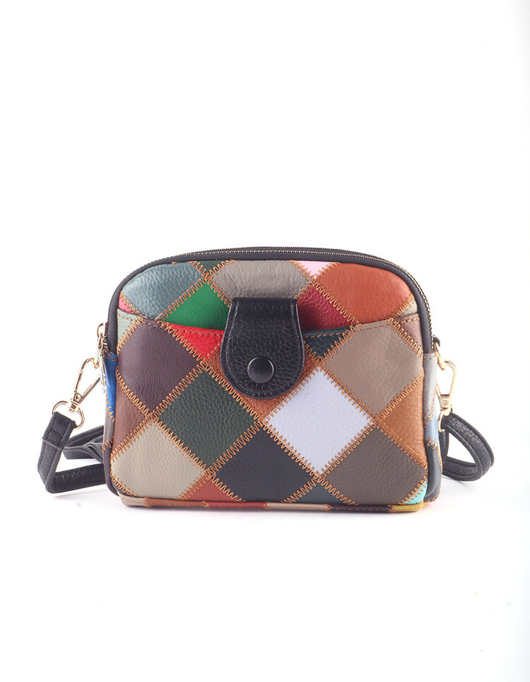 Leder-Handtasche | 552375