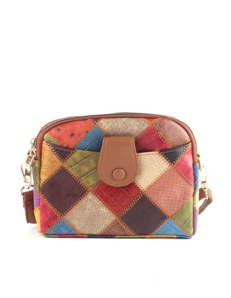 Lederen  handtas | 552376