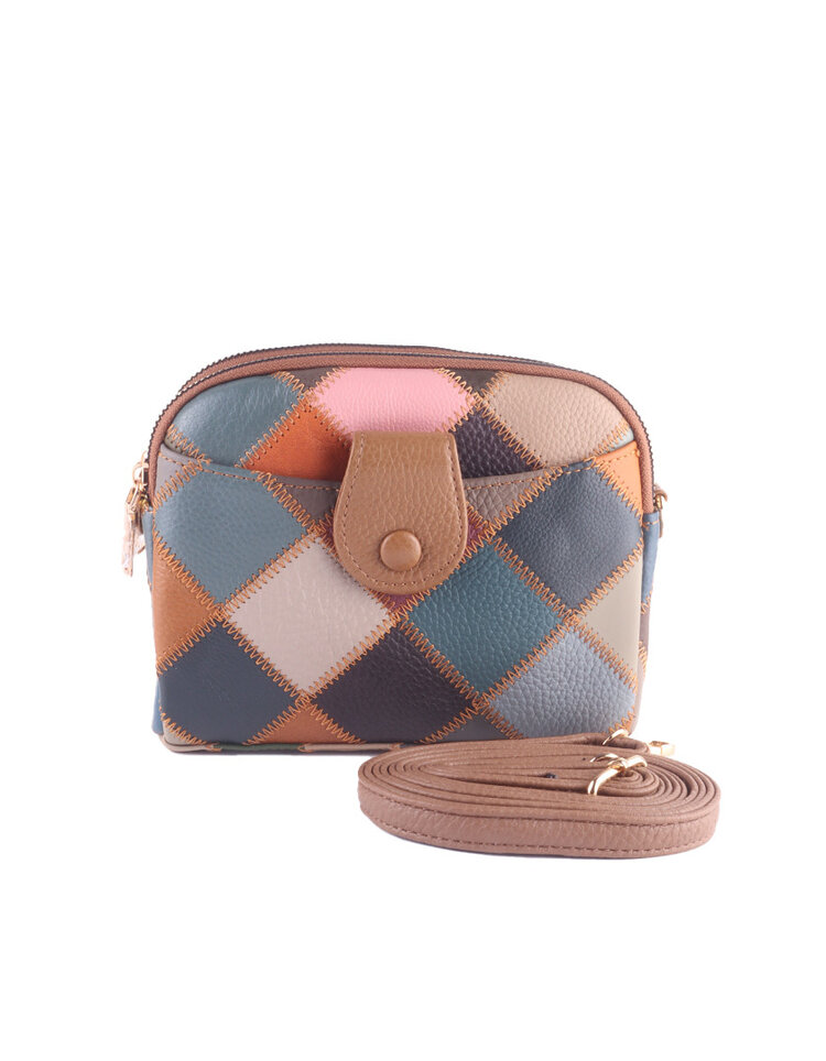 Leder-Handtasche | 552375