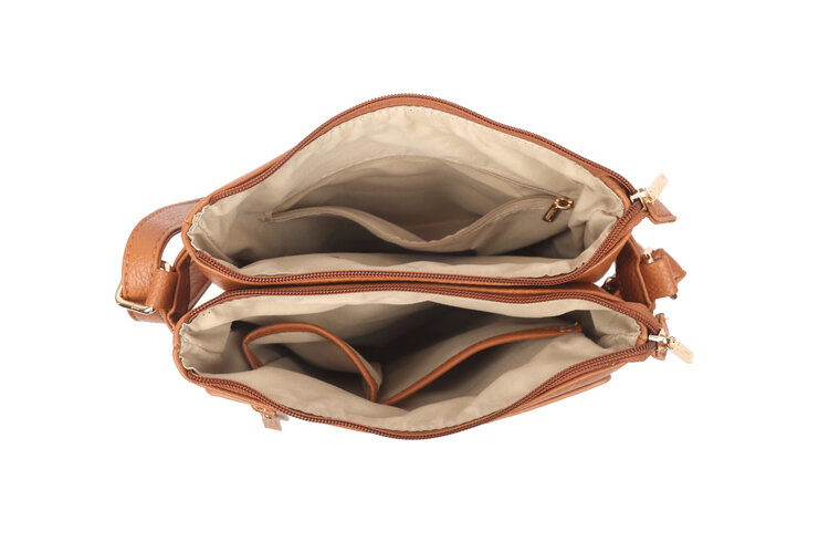 Giuliano Kunstleder-Schultertasche | 88003