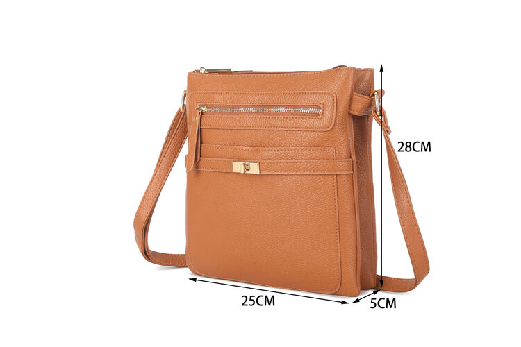 Giuliano Kunstleder-Schultertasche | 88003