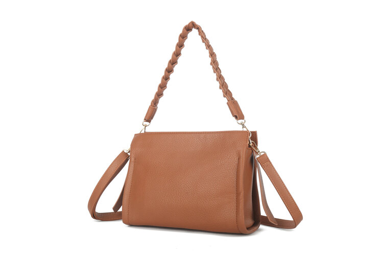 Giuliano Kunstleder-Schultertasche | 10365