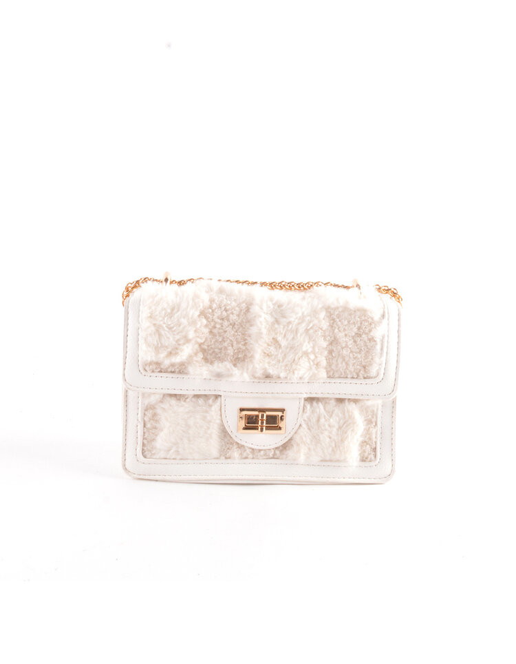 Artificial leather shoulderbag teddy| 20082