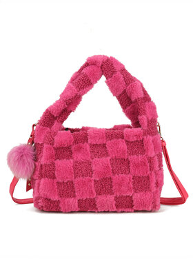 Giuliano Teddy checkered shoulderbag | 20085