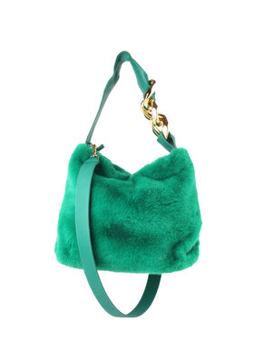 Cross body bag faux fur | 10317