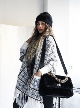Shoulderbag Faux Fur | 103090