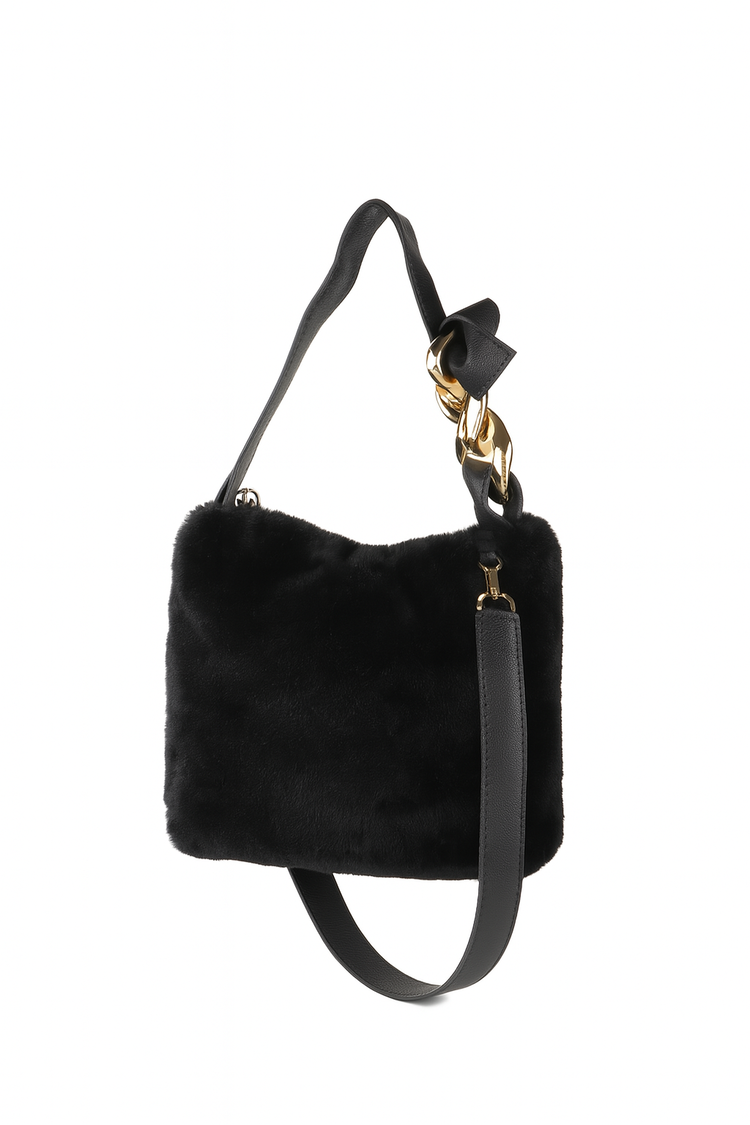 Cross body tas faux fur | 10317