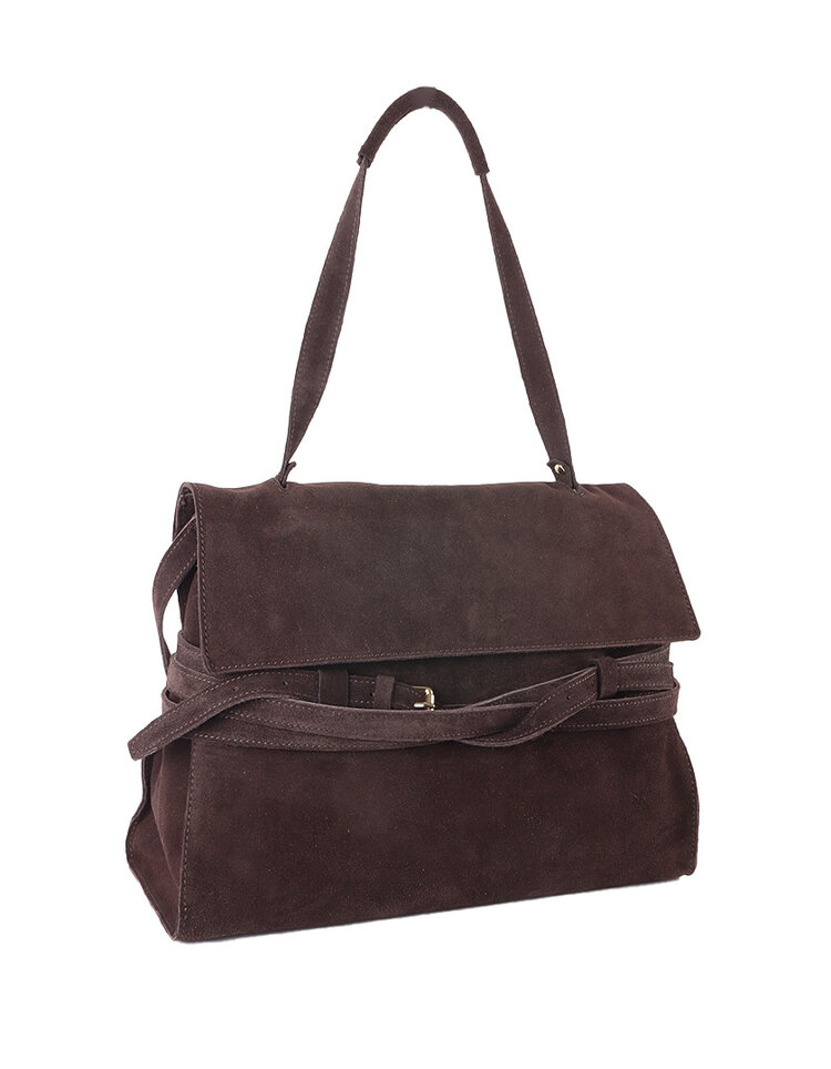 Giuliano Leather  Leder-Handtasche | Wildleder | 552415
