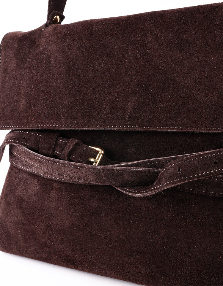 Giuliano Leather  Leder-Handtasche | Wildleder | 552415