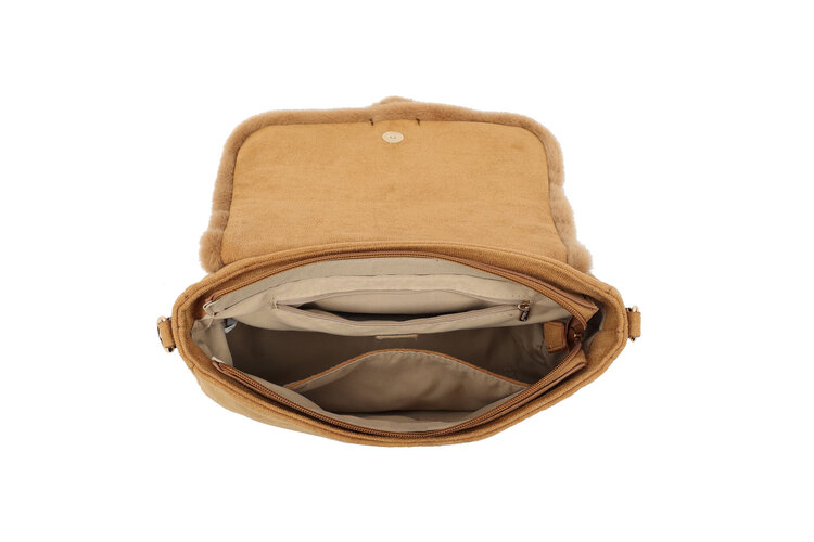 Giuliano Kunst suede schoudertas | 70133