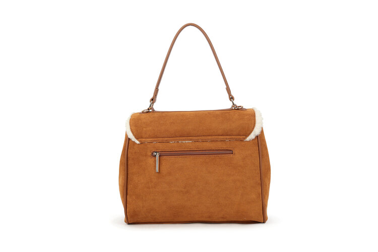 Giuliano Kunst suede handtas | 70129