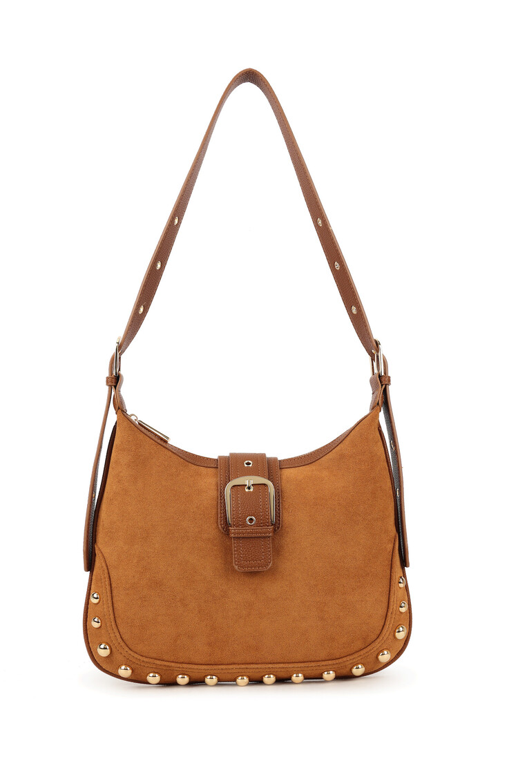 Giuliano Kunst suede schoudertas | 70131