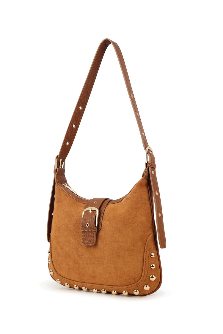 Giuliano Kunstwildleder-Schultertasche | 70131