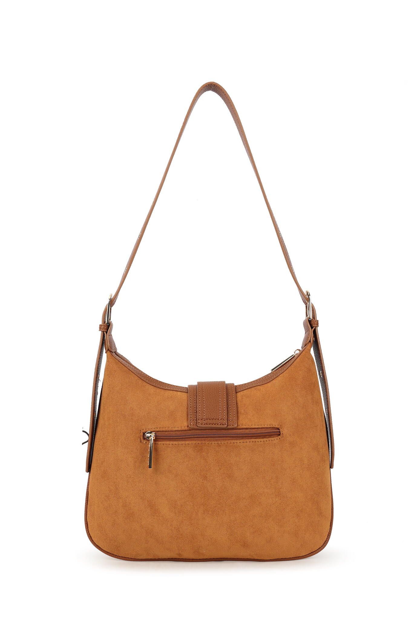 Giuliano Kunst suede schoudertas | 70131, foto 6 van 6