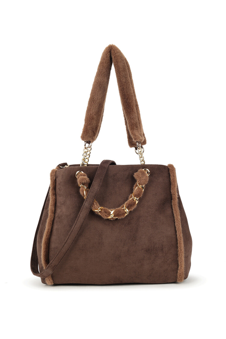 Giuliano Art suede shoulder bag | 70135