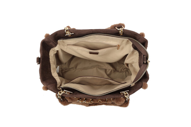 Giuliano Art suede shoulder bag | 70135