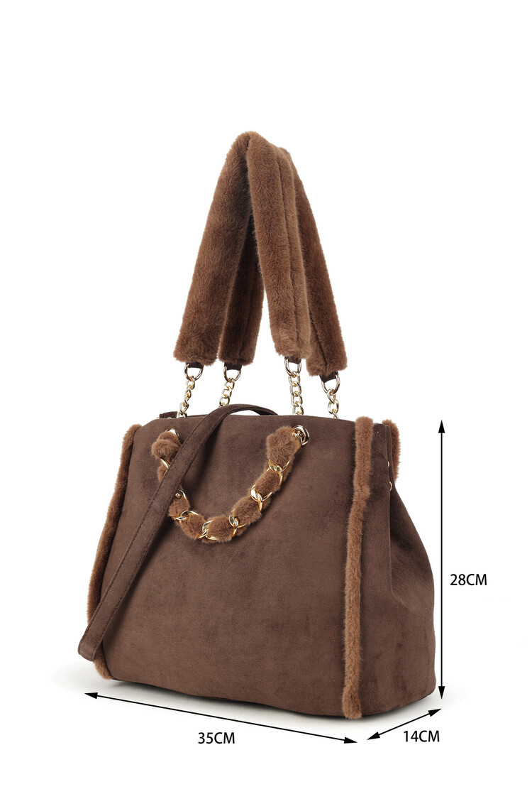 Giuliano Art suede shoulder bag | 70135
