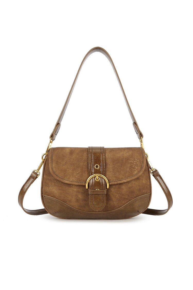Giuliano Kunstleder-Schultertasche | 88063