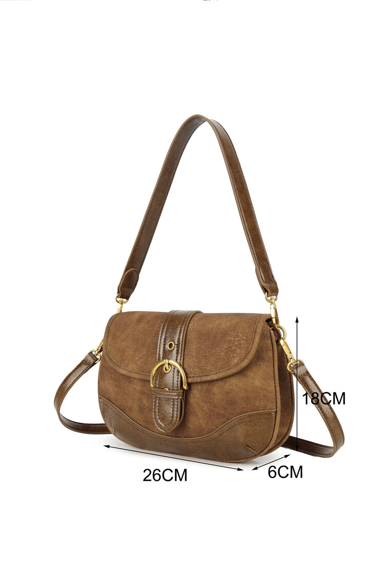 Giuliano Kunstleder-Schultertasche | 88063