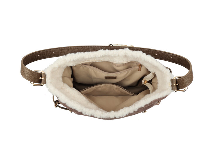 Giuliano Art suede shoulder bag | 70130