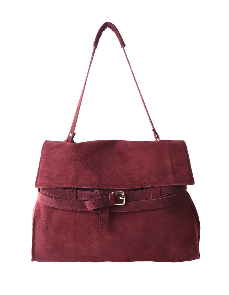Giuliano Leather  Leder-Handtasche | Wildleder | 552415