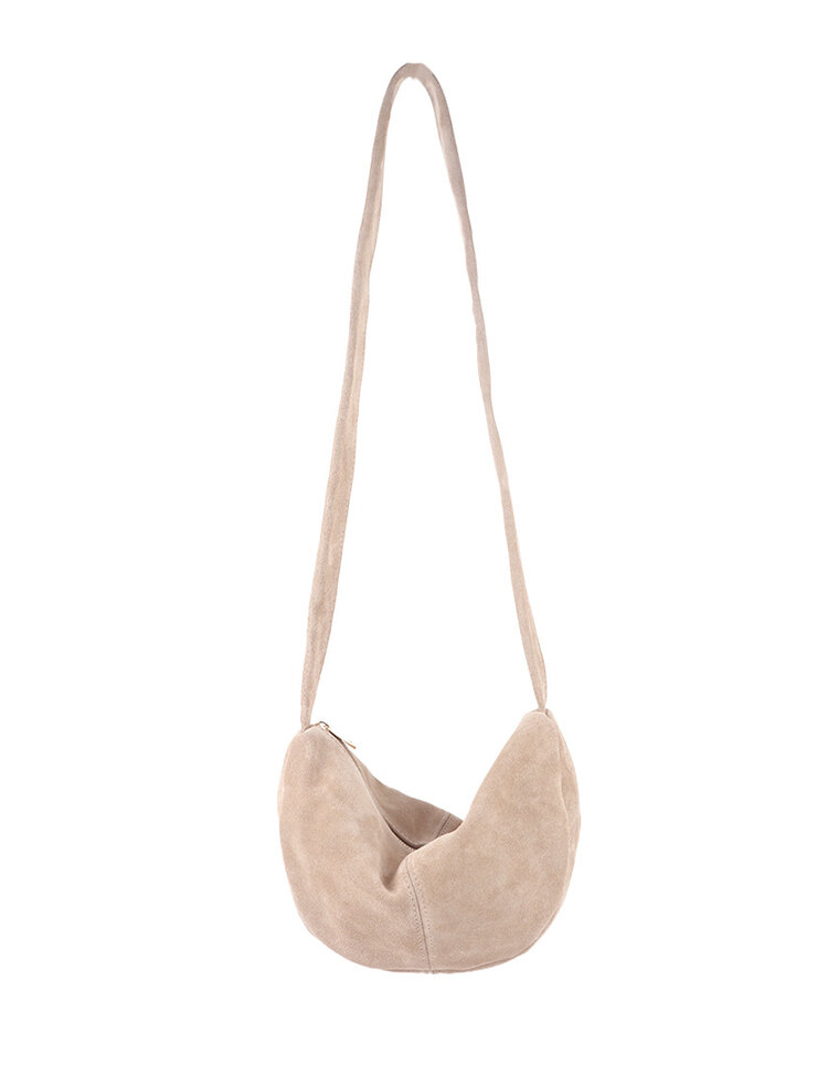 Giuliano Leather  Leder-Schultertasche | Wildleder | 552425