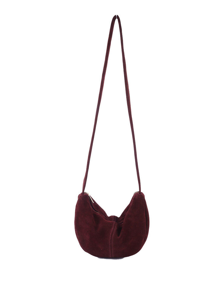 Giuliano Leather  Lederen schoudertas| Suède | 552425