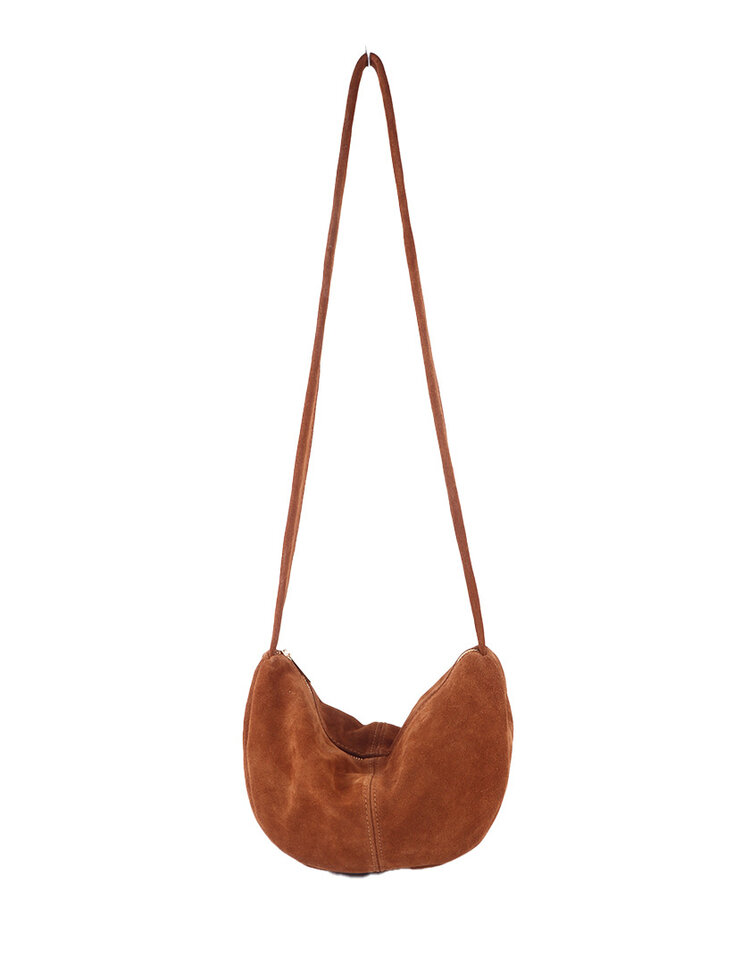Giuliano Leather  Leather shoulder bag | Suede | 552425