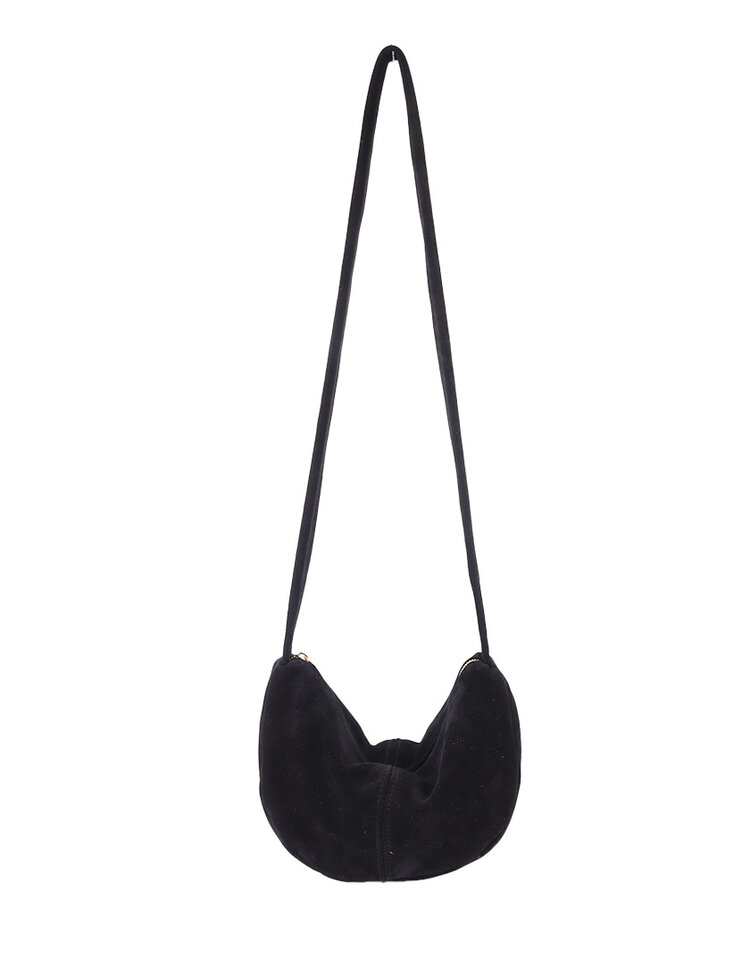 Giuliano Leather  Leder-Schultertasche | Wildleder | 552425