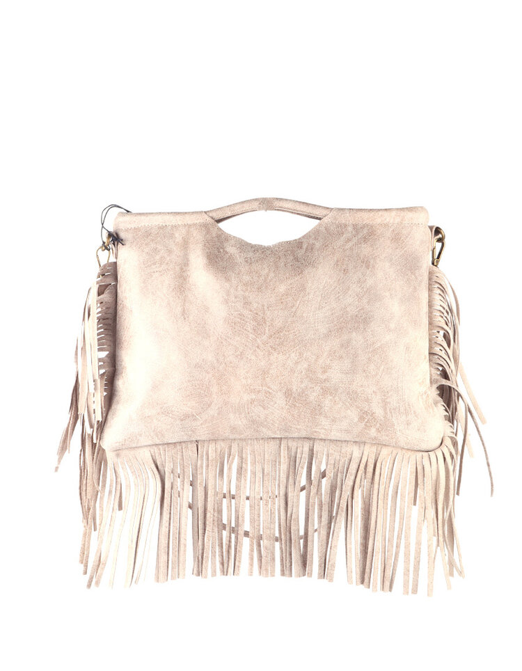 Giuliano Leather  Leder-Handtasche | Wildleder | 552427