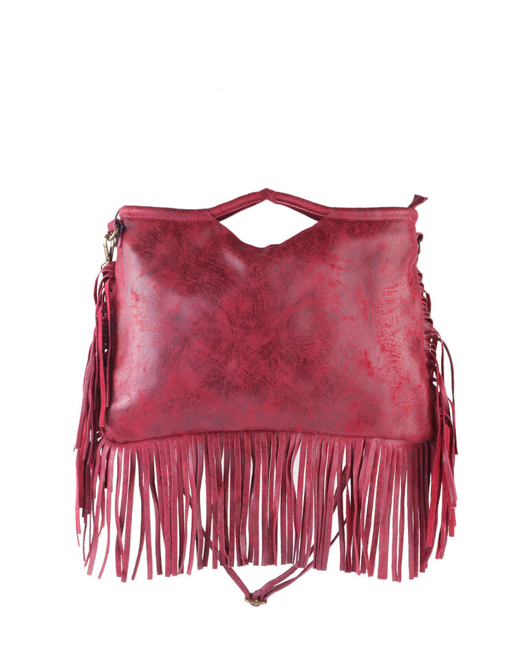 Giuliano Leather  Leder-Handtasche | Wildleder | 552427