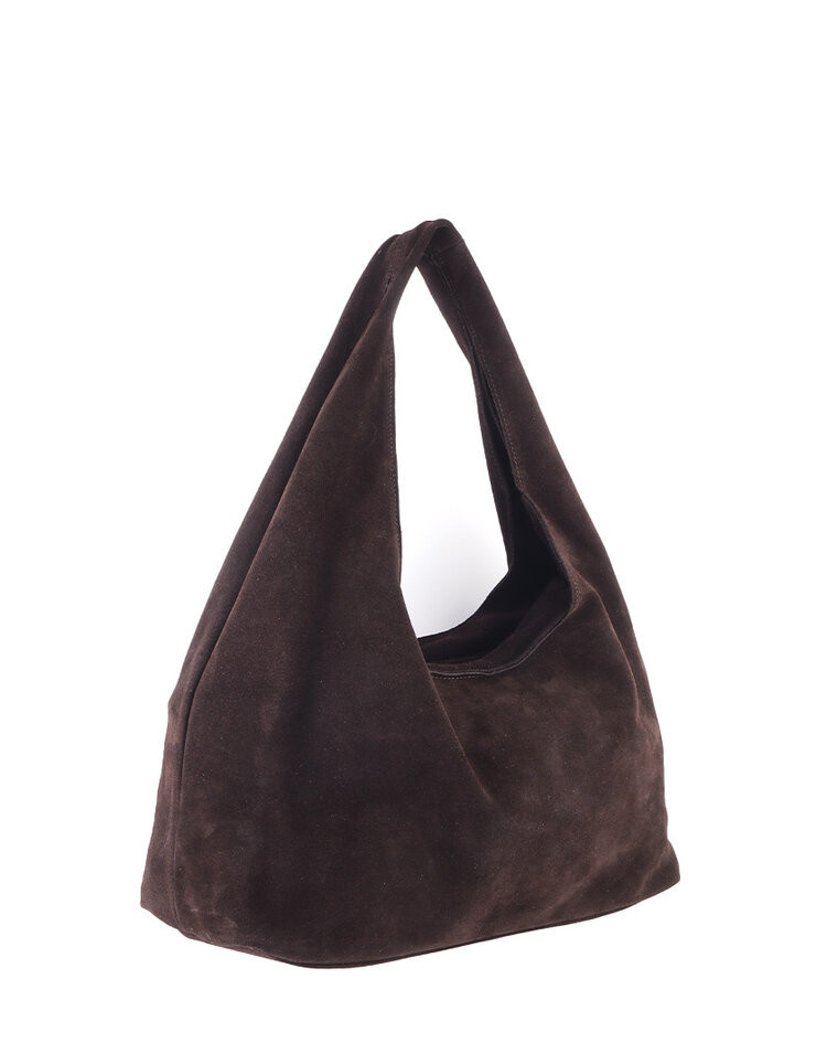 Giuliano Leather  Leder-Schultertasche | Wildleder | 552422