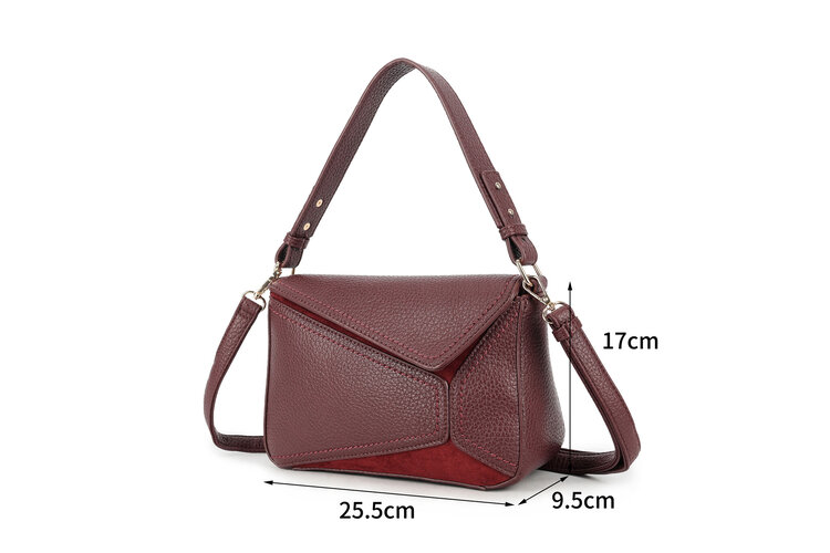 Giuliano Kunstlederen schoudertas| 20154