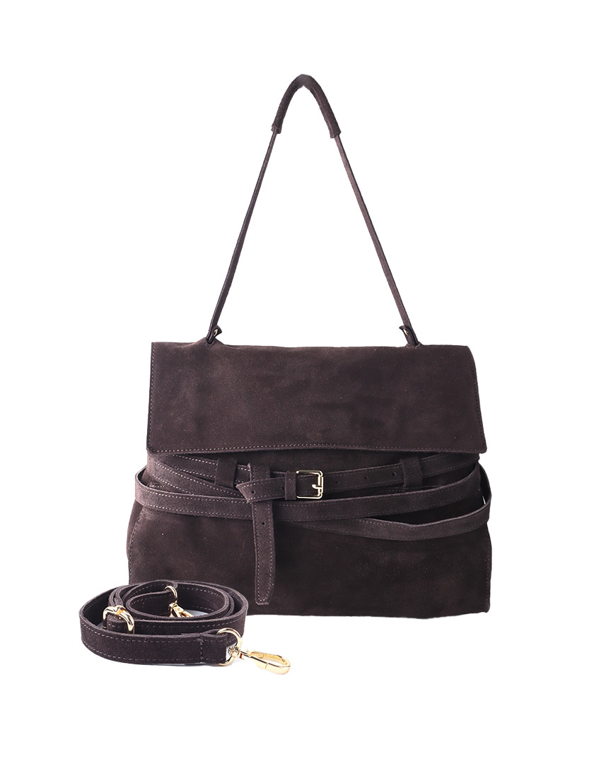Giuliano Leather Lederen handtas | Suède | 552415, foto 4 van 6