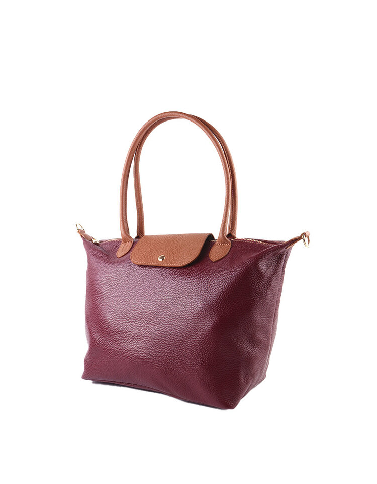 Giuliano Leather  Lederen shopper| 552999  FW25