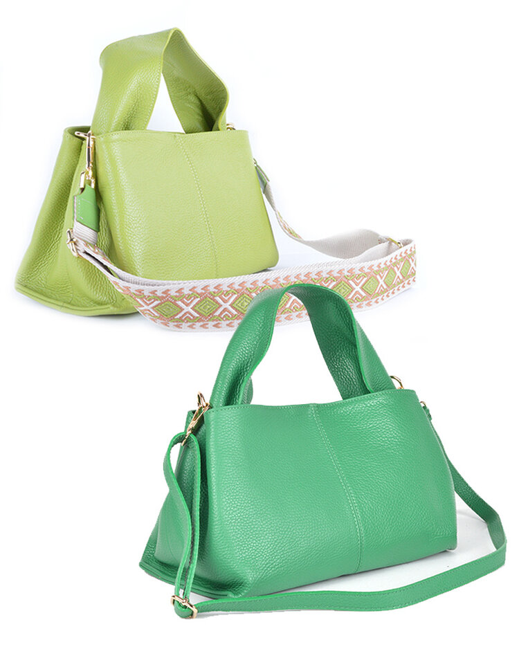 Lederen handtas | 900152 FW25