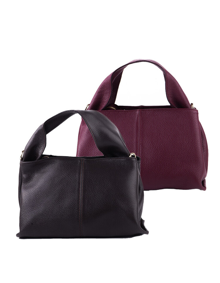 Lederen handtas | 900152 FW25