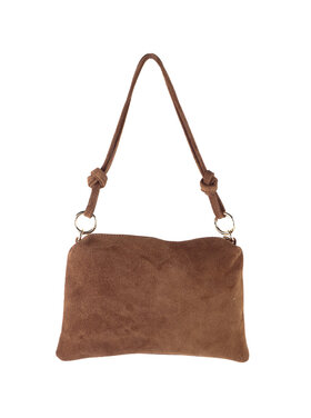Giuliano Leather  Leder-Schultertasche | Wildleder | 552429
