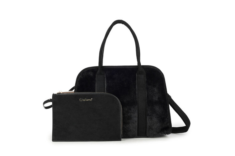 Giuliano Art fur handbag | 20160