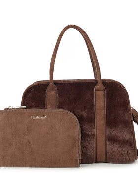 Giuliano Art fur handbag | 20160