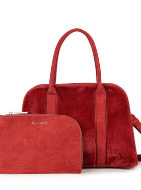 Giuliano Art fur handbag | 20160