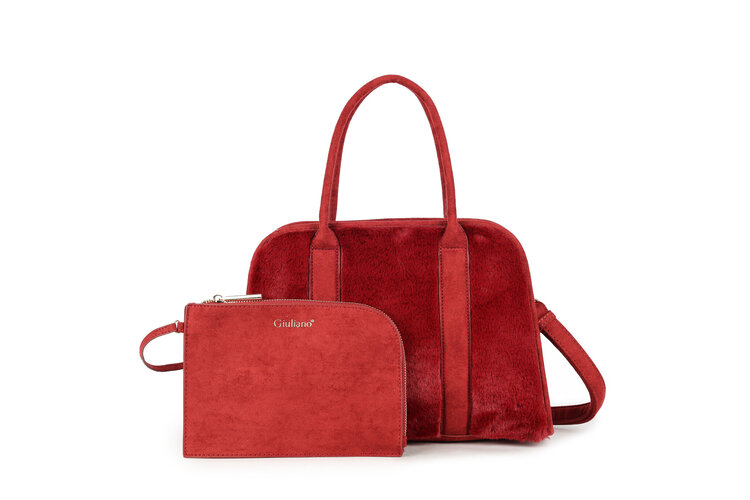 Giuliano Art fur handbag | 20160
